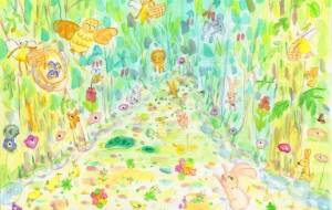 にこにこのようせいがくる森。 - 工房はんど　あんず 