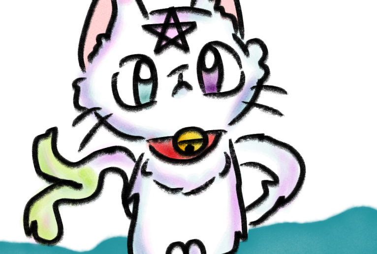 不思議なねこ - アヅナベル 