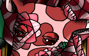 真紅に輝く高貴な薔薇 - ましゅまろまかろん 