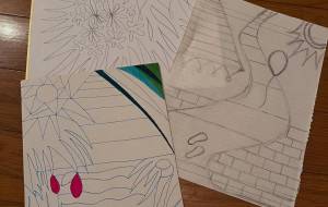 in the middle of - Acry 