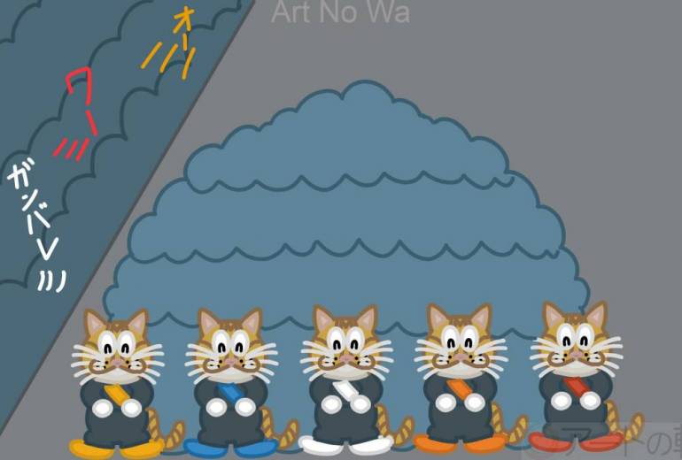 猫のシティマラソン大会