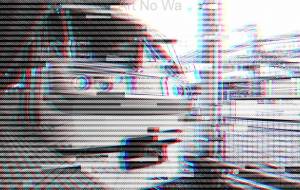なんちゃってCYBER GLITCHアメコミ風 HYBRID ART_試作版 - 中河原昭仁