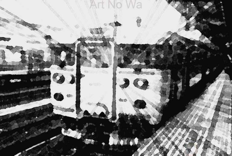 なんちゃってアメコミ風水墨画 HYBRID OF THE ART