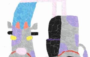 牛の三輪バイク - もぐちゃん 