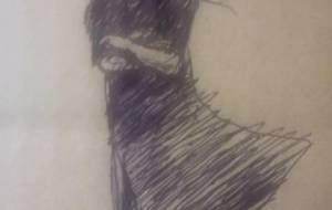 過去の戦火の記憶（何時も弱いたちば、人達が）我が子の亡骸を抱き締めて - 真鍋哲地 