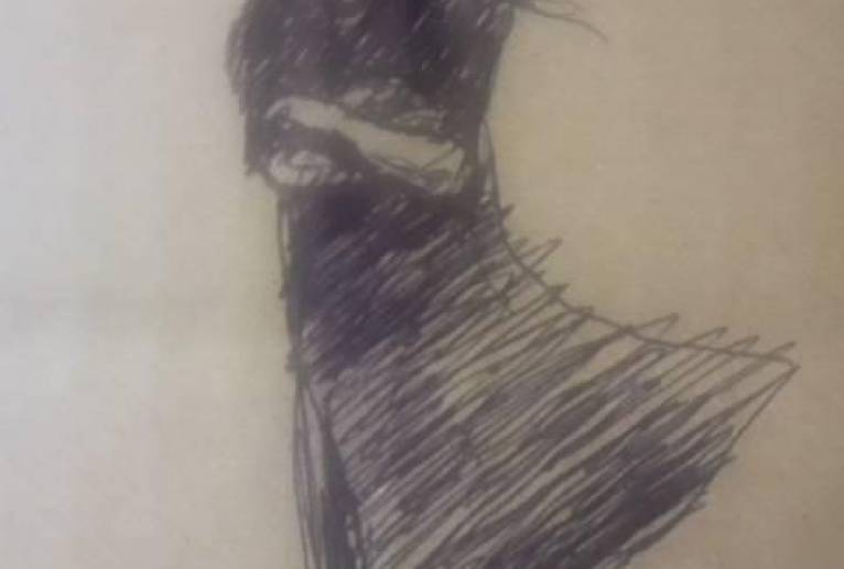 過去の戦火の記憶（何時も弱い立場の、人達が）我が子の亡骸を抱き締めて - 真鍋哲地 