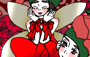 美しき赤薔薇の精霊 - ましゅまろまかろん 