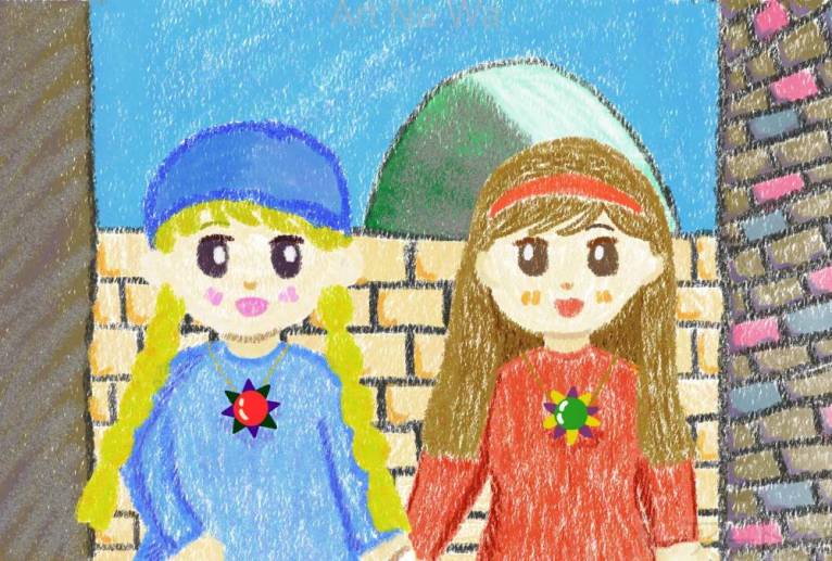 魔法のペンダントで世界旅行 - ちろ 