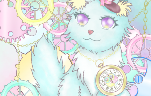 パステルスチームパンク - ダイヤモンドリリー 