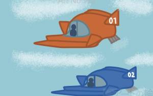 空を走る車 - アクター 