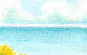 海を見ているひまわり - 柴田 和子 