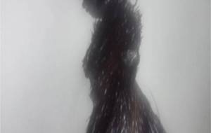 黒人女性エレガント（身体的障がい者であろうとも） - 真鍋哲地 