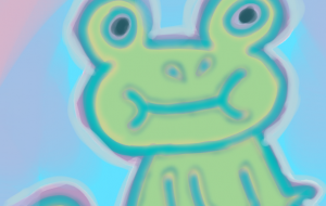 尻尾がおたまじゃくしな蛙 - 西原永恵 