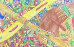 高速道路と冬 - 宮野裕司 