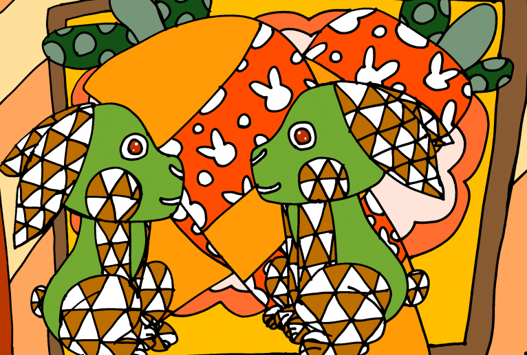 ニンジンで繋がる兎の友情 - ましゅまろまかろん 