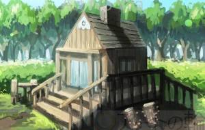 森の木小屋 - おみみ