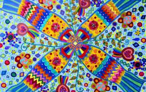 鯉のぼりの花が咲く - 藍撫 