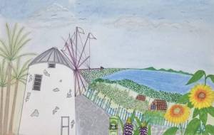 小豆島オリーブ公園 - 赤﨑ゆみ子 