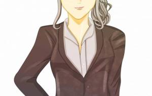 スーツの女性のイラスト - み