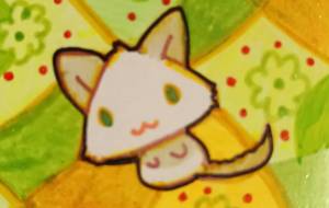 野山の狼どこかを見る - ぺりどっとらいと 