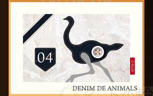DENIM DE ANIMALS【ダチョウ】 - ESTRELLA 