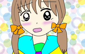 照れてる女の子 - ままま 