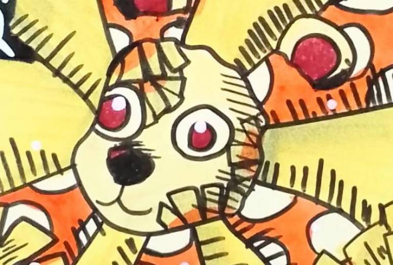 熱い眼差しを目に宿して