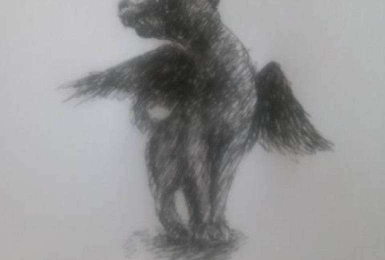 ケルベロス バイオアート生物学設計図的アート