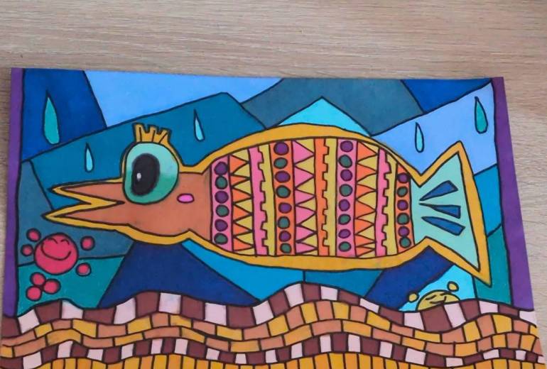 未知の世界の魚