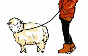 Year of the Sheep - ネットスクウェアNET年賀状 ✕ 障がい者アート協会【2027年未(ひつじ)年賀状】 NS2027