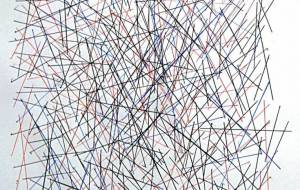 Black Red And Blue Lines242-2 - 沖　弘康 