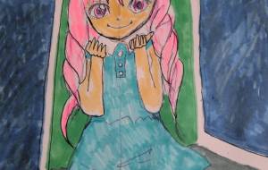 室内の少女 - madoka 