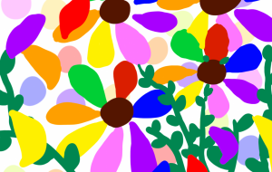 明るく彩る七色の花 - ましゅまろまかろん 
