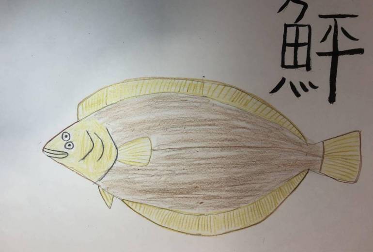ひらひらヒラメ