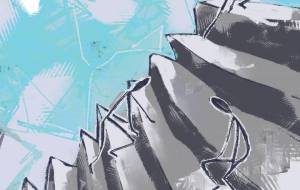 自然の階段 - 水平器 