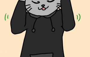 おんがくにのるねこ - さいばし　はしを 
