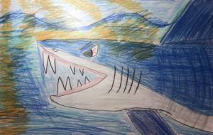 ギラギラ太陽とアオザメの殴り書き - 海牛ひろんぱ 
