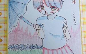 雨擬人化　レインちゃん - 社容尊悟 