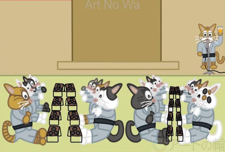 猫の大宴会