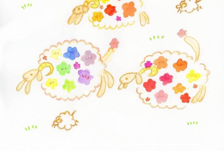 花、華、hana、羊　