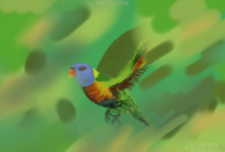 The Colorful Flying Parrot - Yuri 
