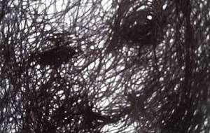 ボールペン線画歪曲投影症候群アート（思志弱者救済的投影症候群アート） - 真鍋哲地 