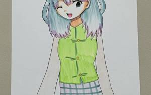 コピックで女の子 - 社容尊悟 