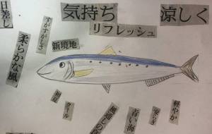 イワシと文字の海004 - 海牛ひろんぱ 
