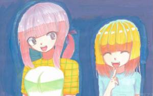 女の子二人 - 社容尊悟 