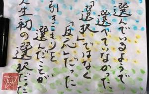 選んでいるようで選べていなかった - 幻蝶　治太郎 