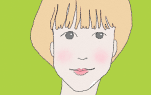 みどりの中の女性 - ハヤシダ ヨウコ