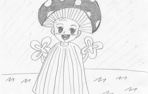 きのこのラッキーようせい - 胡蝶蘭