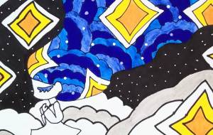 夜空で輝く自分だけの星空 - ましゅまろまかろん 