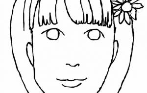 ひまわりの花飾りの女の子　1 - ハヤシダ　ヨウコ 